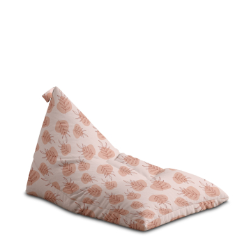 Sitzsack Triangle Botanical Flowers and Leaves