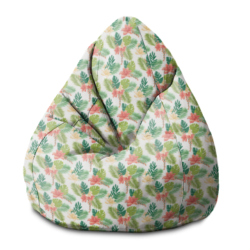 Sitzsack Pearshape Tropical