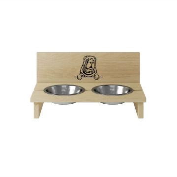 Hundenapfständer Chinese Shar-Pei