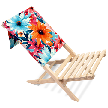 Faltbaren strandstuhls Blossoms