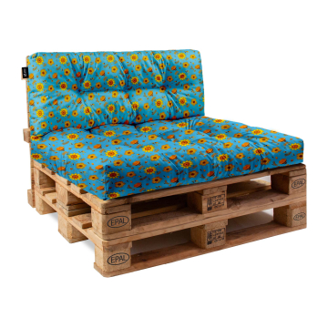Kissen-Set für Europalette Blue Paradise