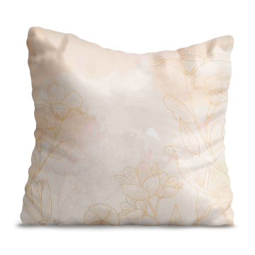 Kissen Boho Beige Flowers