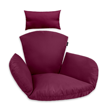 Kissen für Hängesessel Burgundy