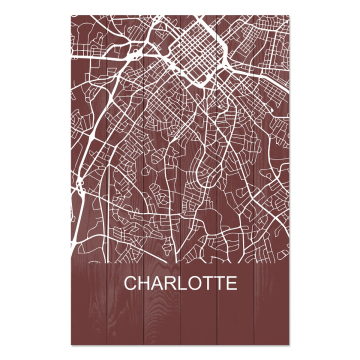 Bild auf Holz Charlotte