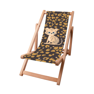 Holz liegestuhl Cheetoo