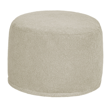 Sitzsack runder Fußhocker Curio Milk