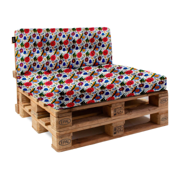 Kissen-Set für Europalette Cute Bugs