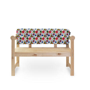 Rückenkissen für Gartenbank Cute Bugs