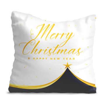 Kissen Elegant Merry Christmas