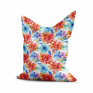 Sitzsack Pillow Floral Background