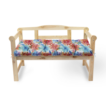 Sitzkissen für Gartenbank Floral Background