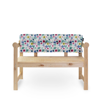 Rückenkissen für Gartenbank Floral Elegance