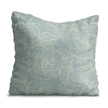 Kissen Floral Elegant Leaves