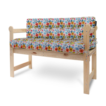 Kissen-Set für Gartenbank Floral Fantasy