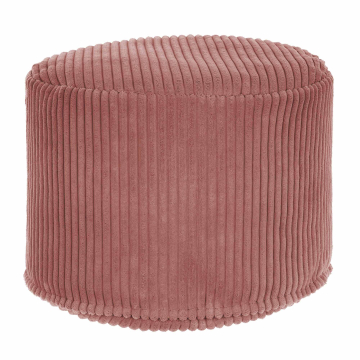 Sitzsack runder Fußhocker Lincoln Ginger Spice