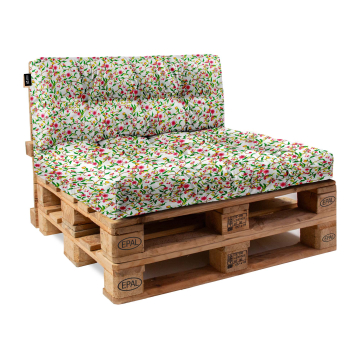 Kissen-Set für Europalette Mystery Garden