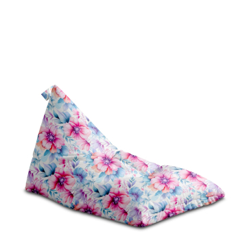 Sitzsack Triangle Pastel Flowers
