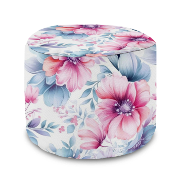 Sitzsack runde fußhocker Pastel Flowers