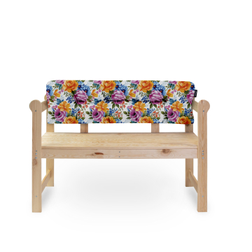 Rückenkissen für Gartenbank Petals in the Sun