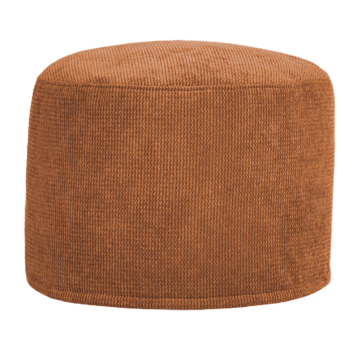 Sitzsack runder Fußhocker Run Again Salted Caramel