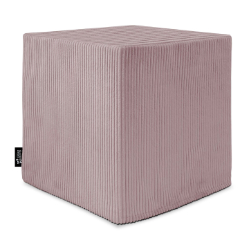 Sitzsack Qubik Silver Pink