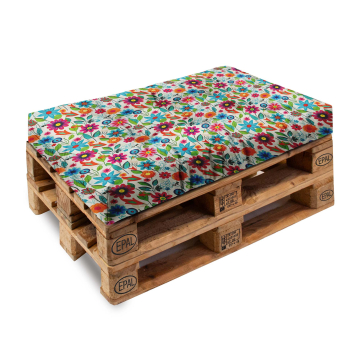 Sitzkissen für Europalette Small Spring Flowers