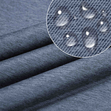 Stoff in Jeansoptik Stormy Horizon