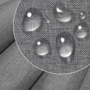 Stoff in Leinenoptik Light Grey