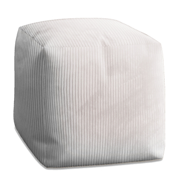 Sitzsack Cube White Dove