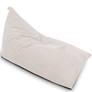 Sitzsack Triangle Lincoln White Dove