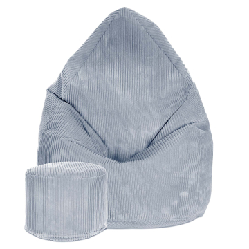 Sitzsack Lincoln mit Fußstütze Baltic Sea