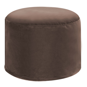 Sitzsack runder Fußhocker Riviera Cocoa