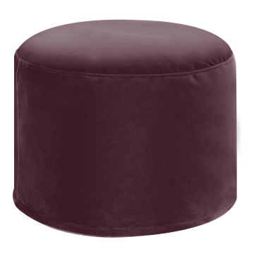 Sitzsack runder Fußhocker Riviera Blackberry Wine