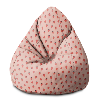 Sitzsack Pearshape Strawberry