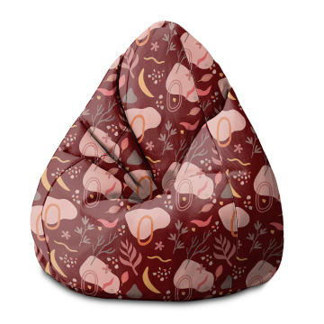Sitzsack Pearshape Abstract Nature