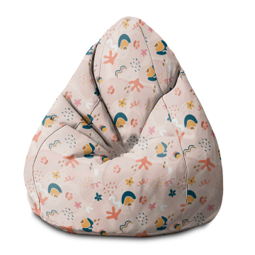 Sitzsack Pearshape  Cheerful Abstract
