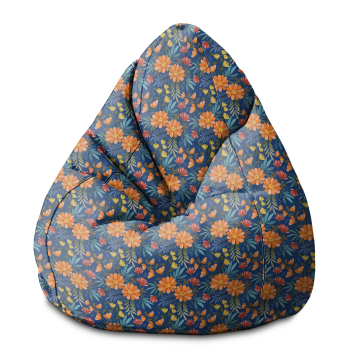 Sitzsack Pearshape Flower Bloom