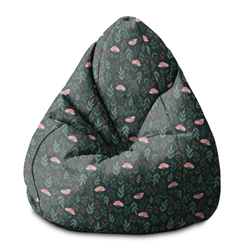 Sitzsack Pearshape Garden Leaves