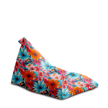 Sitzsack Triangle Blossoms