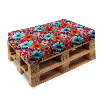 Sitzkissen für Europalette Blossoms