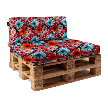 Kissen-Set für Europalette Blossoms