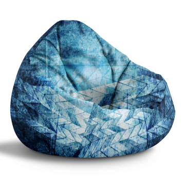 Sitzsack Paradise Blue Motorbike