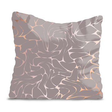 Kissen Gold Swirl