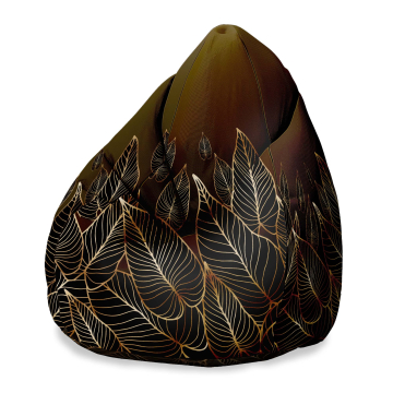 Sitzsack Pearshape Goldenlinear