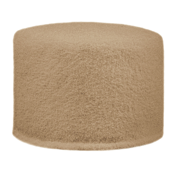 Sitzsack runder Fußhocker Now or Never Mountain Desert Sand