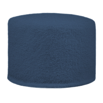 Sitzsack runder Fußhocker Now or Never Blue Hour