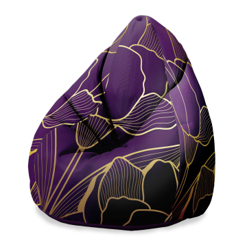 Sitzsack Pearshape Purple Amazing