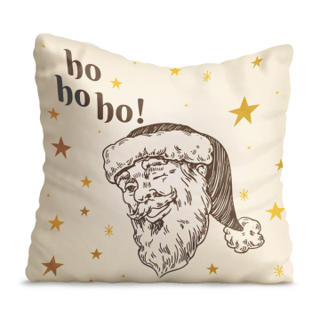 Kissen Santa Please Here Stop