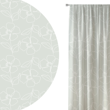 Vorhang Scandinavian Green