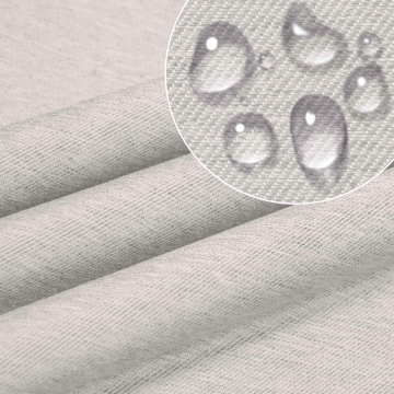 Stoff in Jeansoptik Pebble Mist